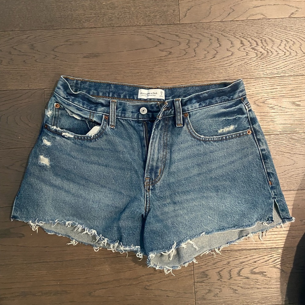 Abercrombie Curve Love Jean Shorts